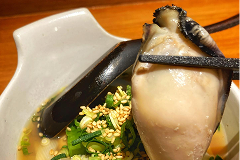 広島県産牡蠣のネギまみれポン酢