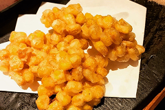 とうもろこしのかき揚げ